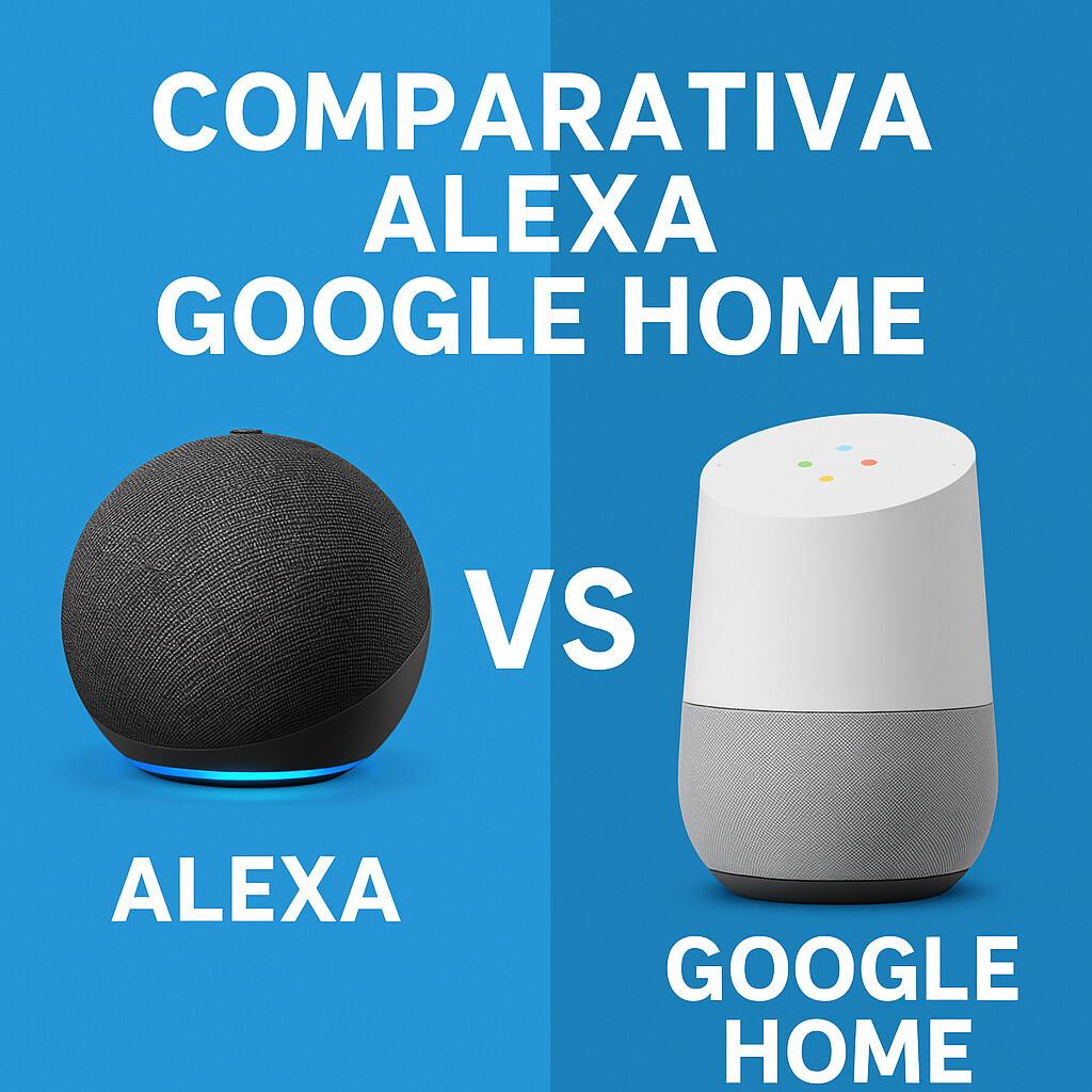 Comparativa Alexa Google Home